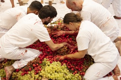 158. aktion, Foto: Amedeo Benestante ©Museo Hermann Nitsch | Fondazione Morra